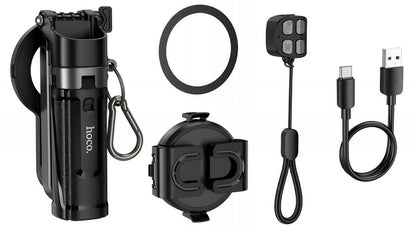 Bluetooth Selfie Stick HOCO K27 Pro, Universal, Black