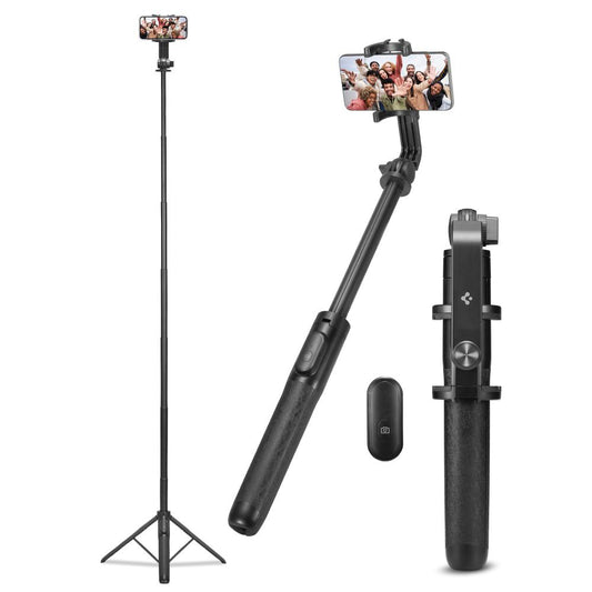 Selfie Stick Bluetooth Spigen S560W, Univerzálny, Čierny
