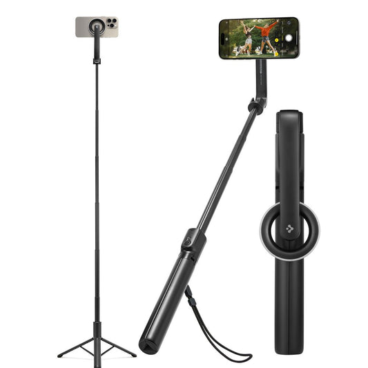 Selfie Stick Bluetooth Spigen S580W, Univerzálny, Čierny