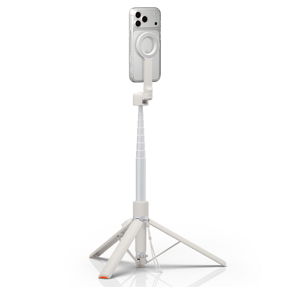 Selfie tyč Bluetooth Spigen S582W, univerzálna, béžová AMP11373