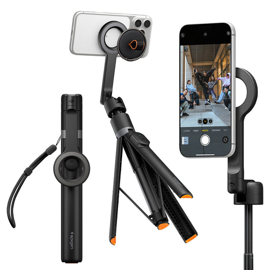 Selfie tyč Bluetooth Spigen S582W, univerzálna, čierna AMP11372