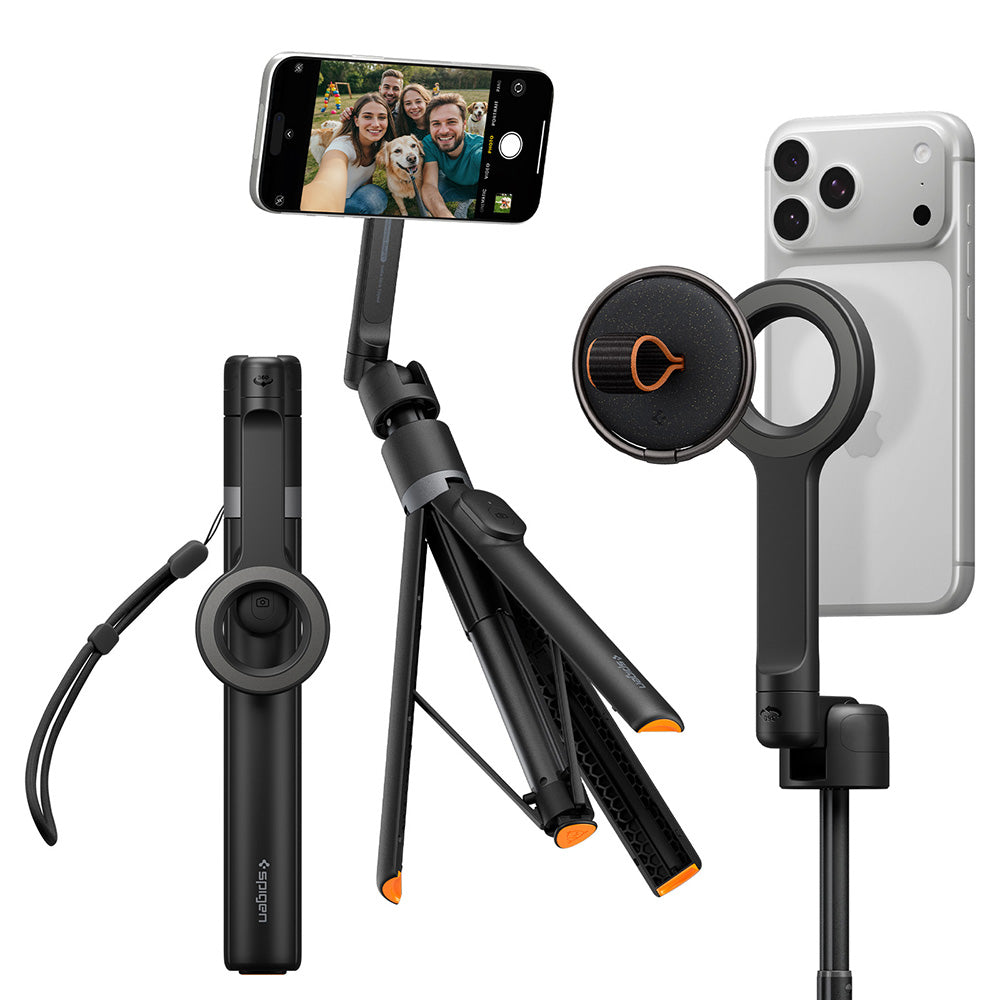 Selfie tyč Bluetooth Spigen S582W, univerzálna, čierna AMP11372