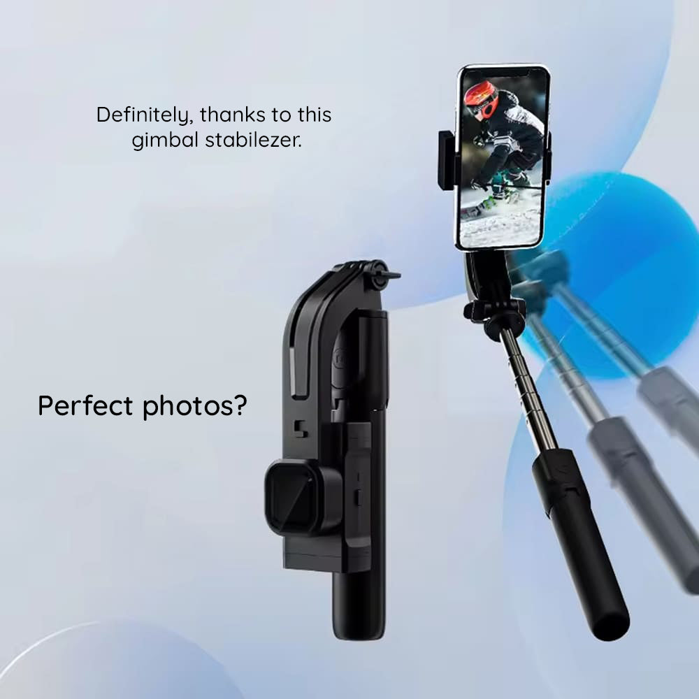 Selfie Stick Bluetooth Techsuit C06, Univerzálny, Čierny