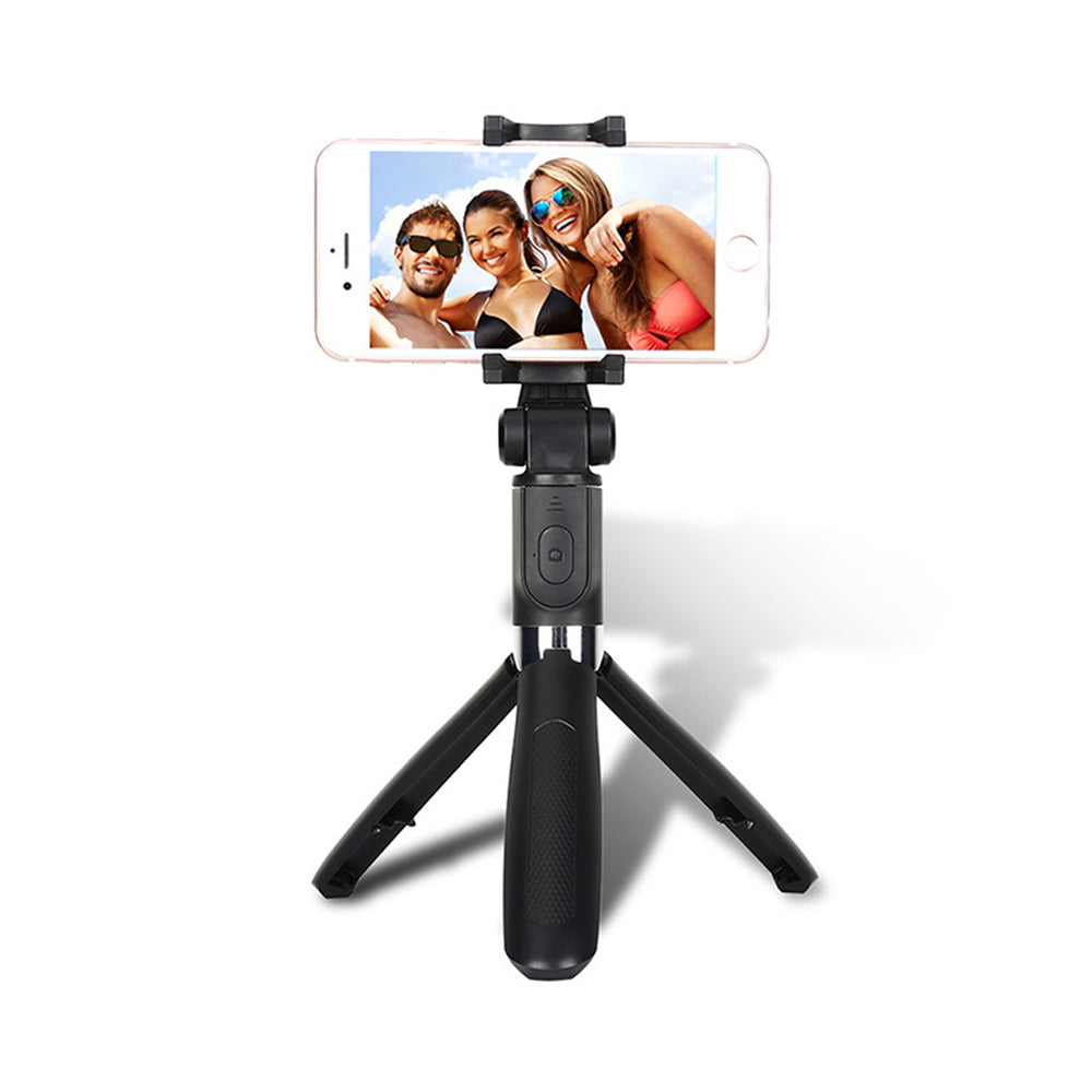 Selfie Stick Bluetooth Techsuit L01s, Univerzálny, Čierny