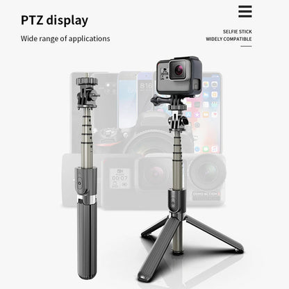 Selfie Stick Bluetooth Techsuit L03, Univerzálny, Čierny
