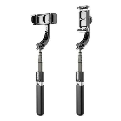 Selfie Stick Bluetooth Techsuit L08, Univerzálny, Čierny