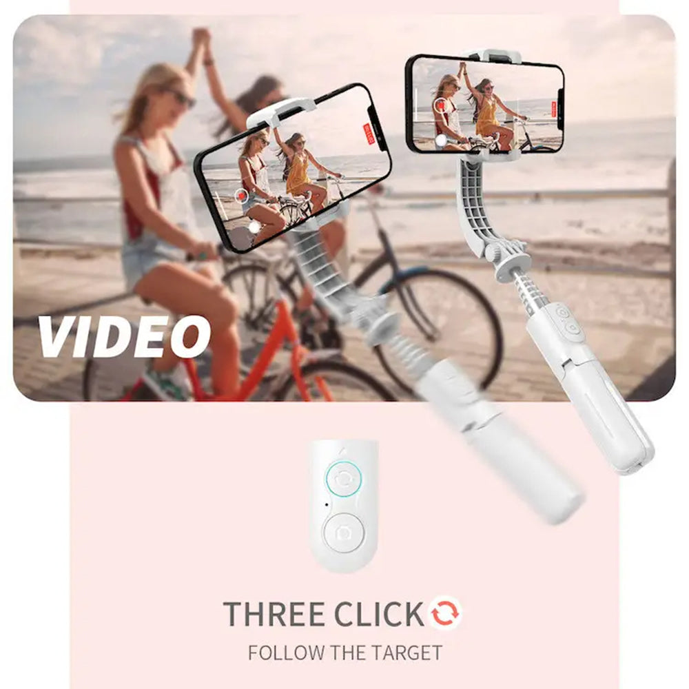 Selfie Stick Bluetooth Techsuit L08Mini, Univerzálny, Čierny