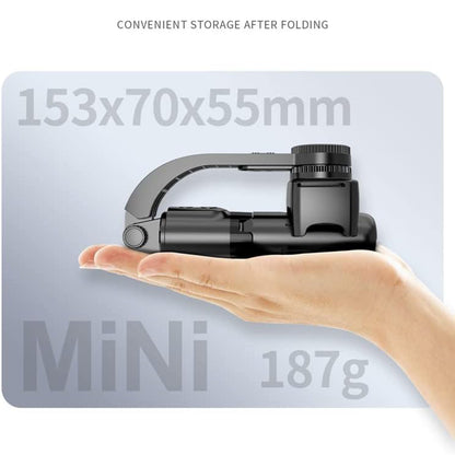 Selfie Stick Bluetooth Techsuit L08Mini, Univerzálny, Čierny