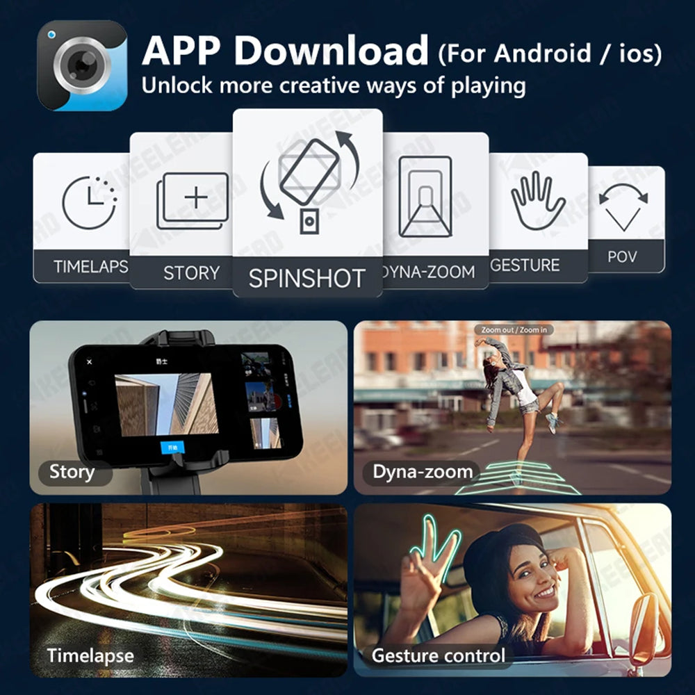 Selfie Stick Bluetooth Techsuit L18sMini, Univerzálny, Čierny