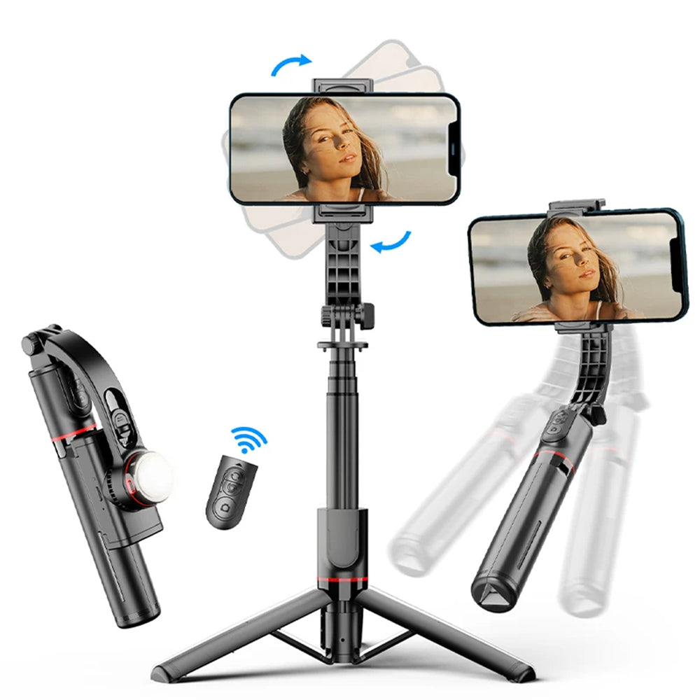 Selfie Stick Bluetooth Techsuit L19s, Universal, Black