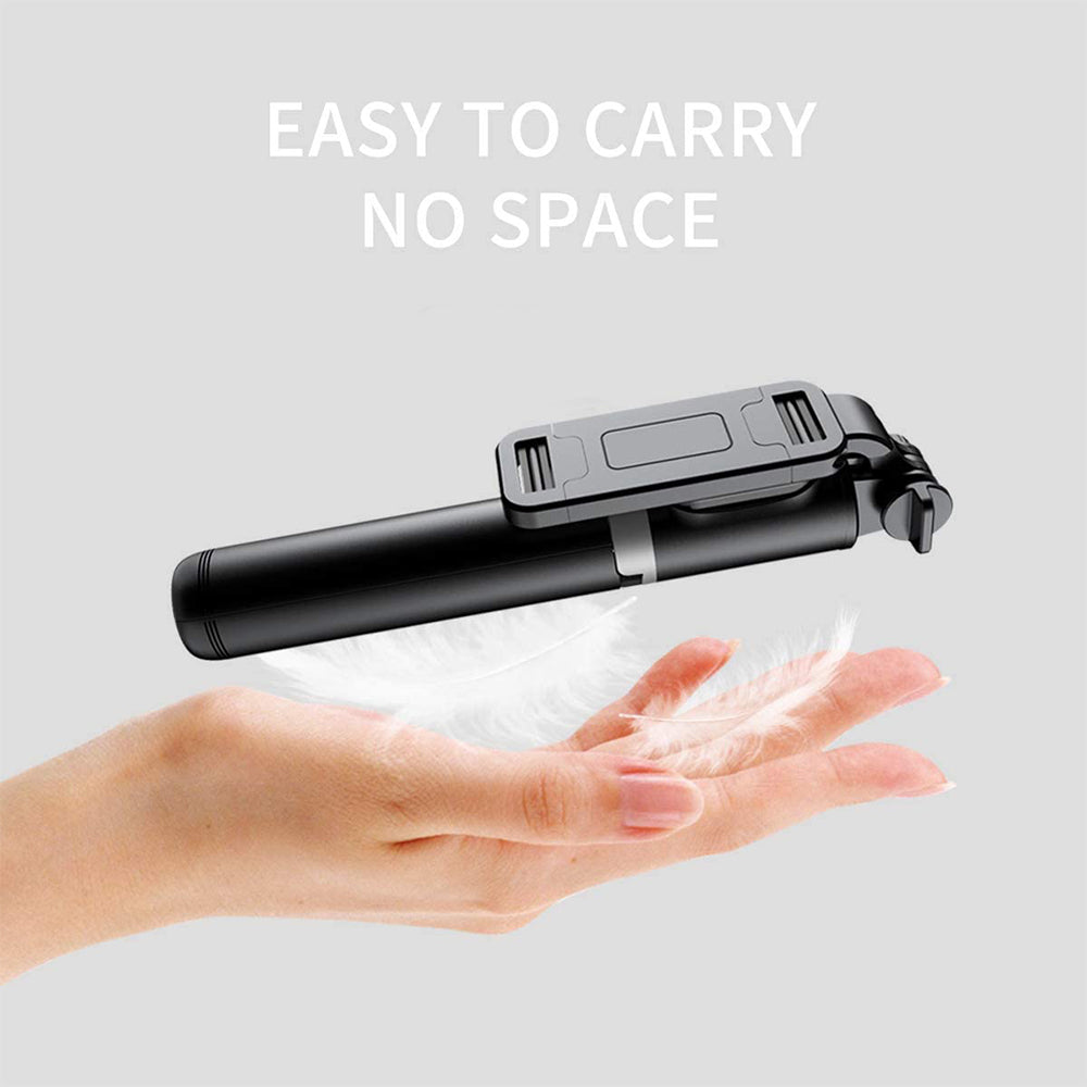 Selfie Stick Bluetooth Techsuit Q01, Univerzálny, Biely