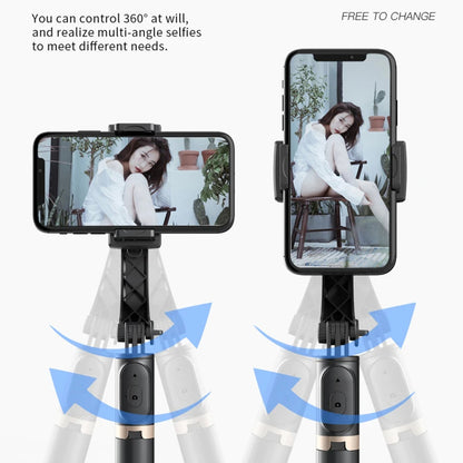 Selfie Stick Bluetooth Techsuit Q08, Universal, Black