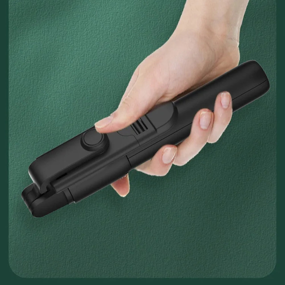 Selfie Stick Bluetooth Techsuit S05-S, Univerzálny, Čierny