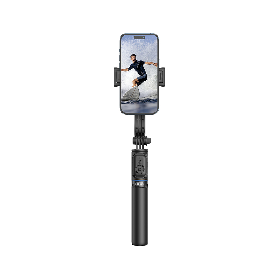 Selfie Stick Bluetooth XO Design SS13, Univerzálny, Čierny