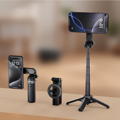 Selfie tyč Bluetooth XO Design SS25 Pro, univerzálna, čierna