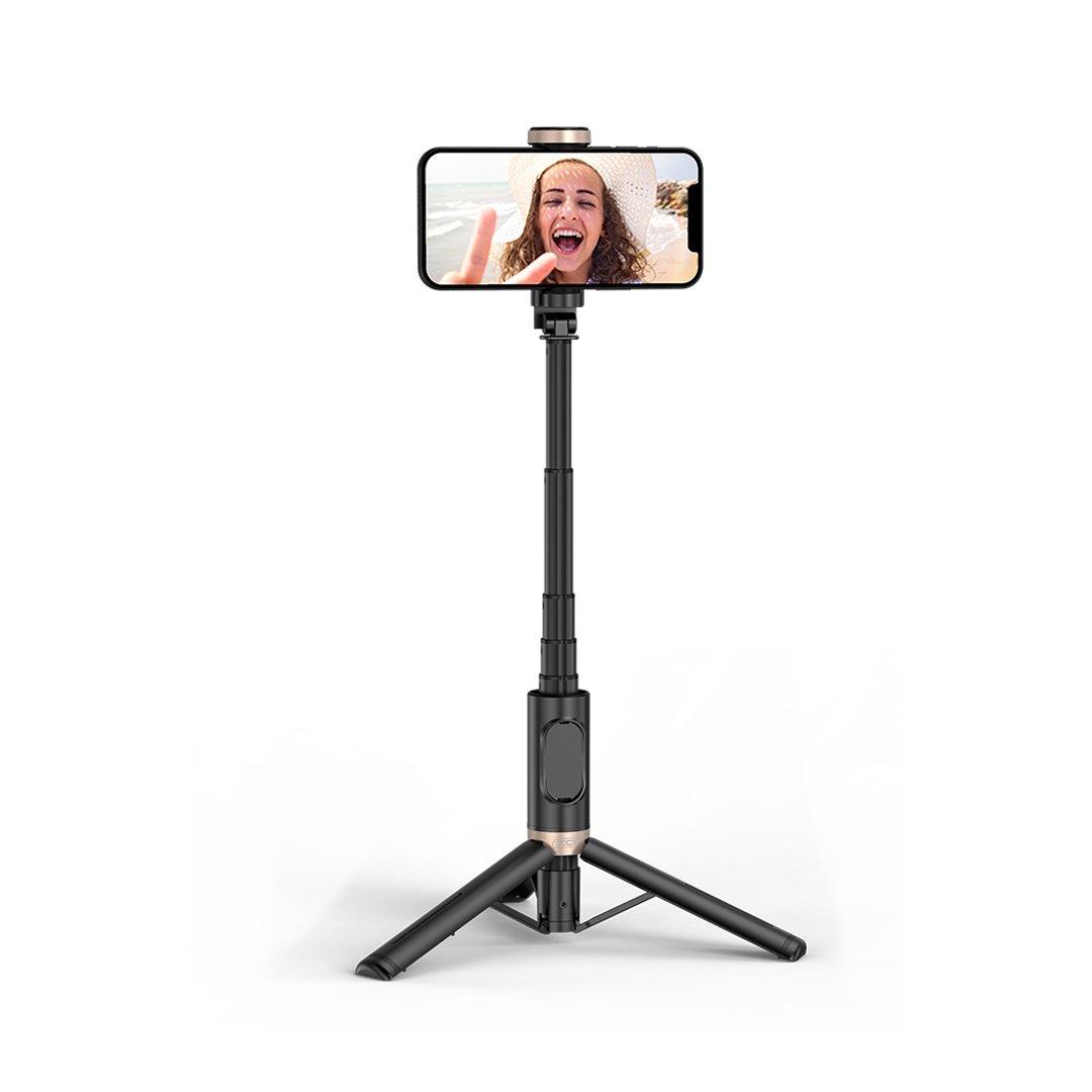 Selfie Stick Bluetooth XO Design SS14, Univerzálny, Čierny