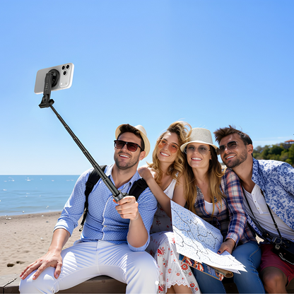 Selfie tyč Bluetooth XO Design SS25 Pro, univerzálna, čierna