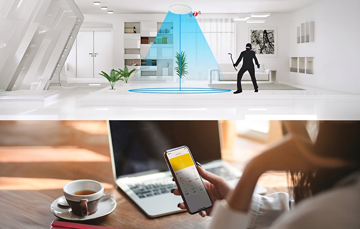 Senzor prítomnosti Moes ZSS-QY-HP, ZigBee
