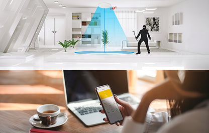 Senzor prítomnosti Moes ZSS-QY-HP, ZigBee