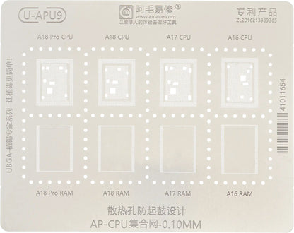 Sita BGA Amaoe U-APU9 pre Apple iPhone 15 Pro Max