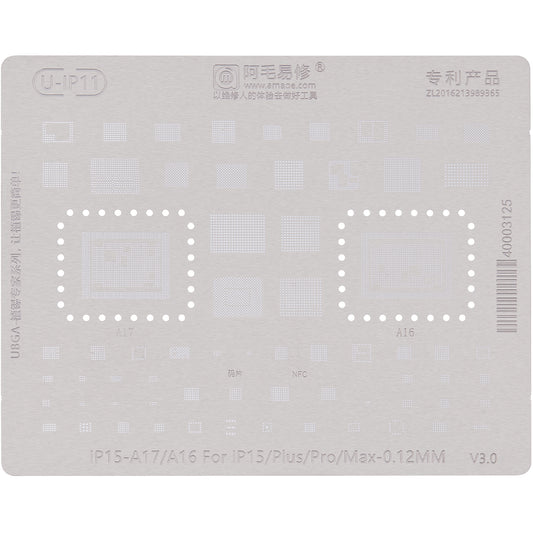 Sita BGA Amaoe U-IP11 pre Apple iPhone 15 Series