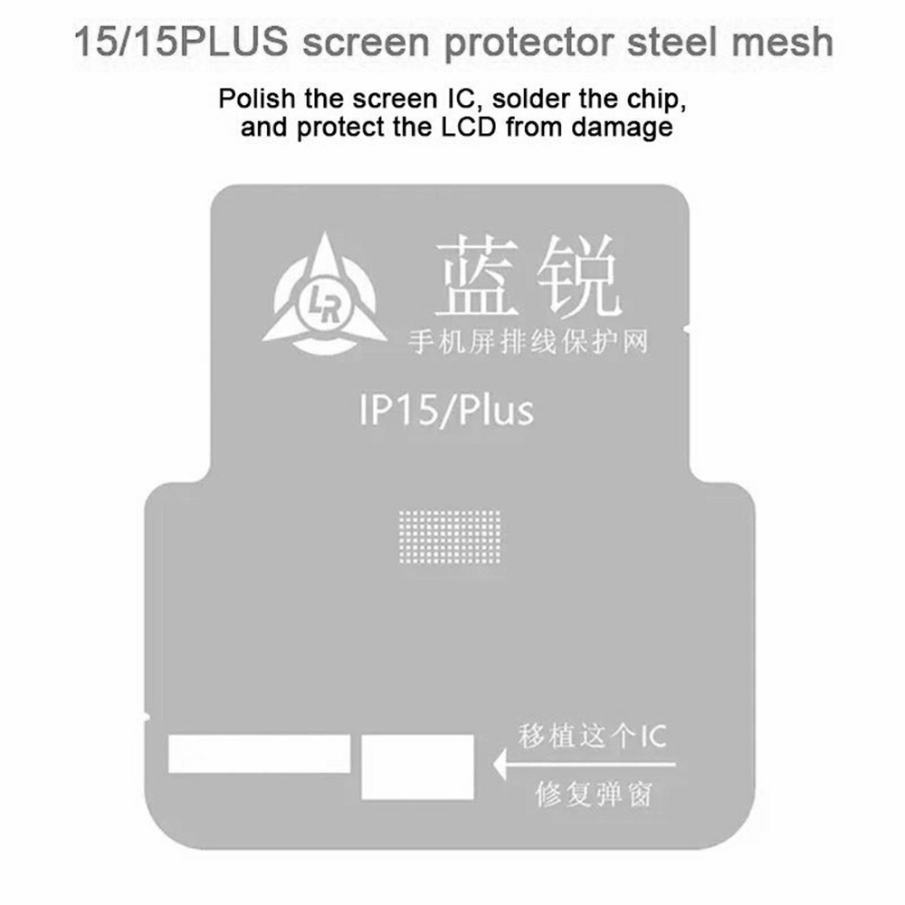 Sita BGA Lanrui pre Apple iPhone 11 - 15 Series