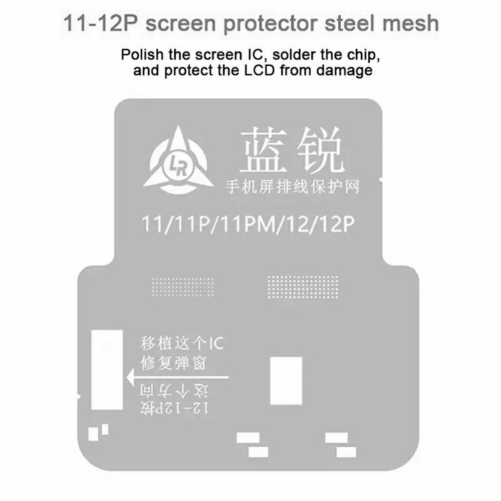 Sita BGA Lanrui pre Apple iPhone 11 - 15 Series