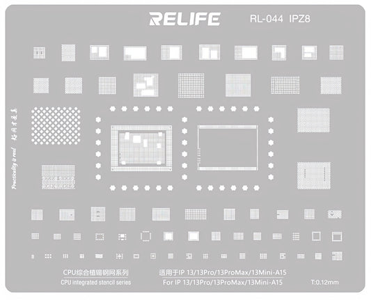 Sita BGA Relife RL-044 IPZ8 pre Apple iPhone 13 / 13 Pro / 13 Pro Max / 13 mini, CPU