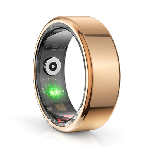 Smart Ring Techsuit R02, Veľkosť 11, Ružové Zlato