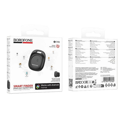Borofone SmartTag BC105 pre Android Series, čierna