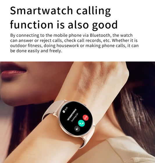Smartwatch Blavec M01 Vesta Call, Rose Gold