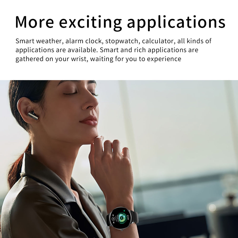 Smartwatch Blavec M01 Vesta Call, Čierny