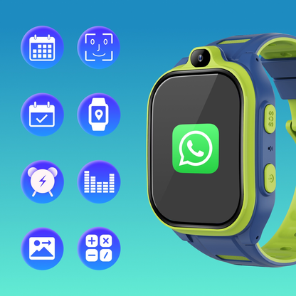 Smartwatch Forever Kids Boost KW-530 Call, Modrá