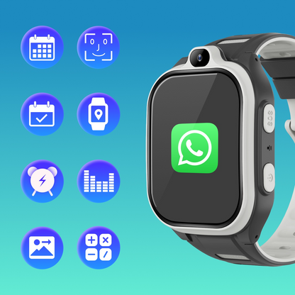 Smartwatch Forever Kids Boost KW-530 Call, Čierny