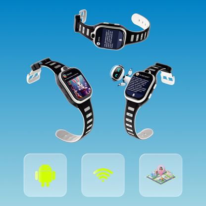 Smartwatch Forever Kids Boost KW-530 Call, Čierny