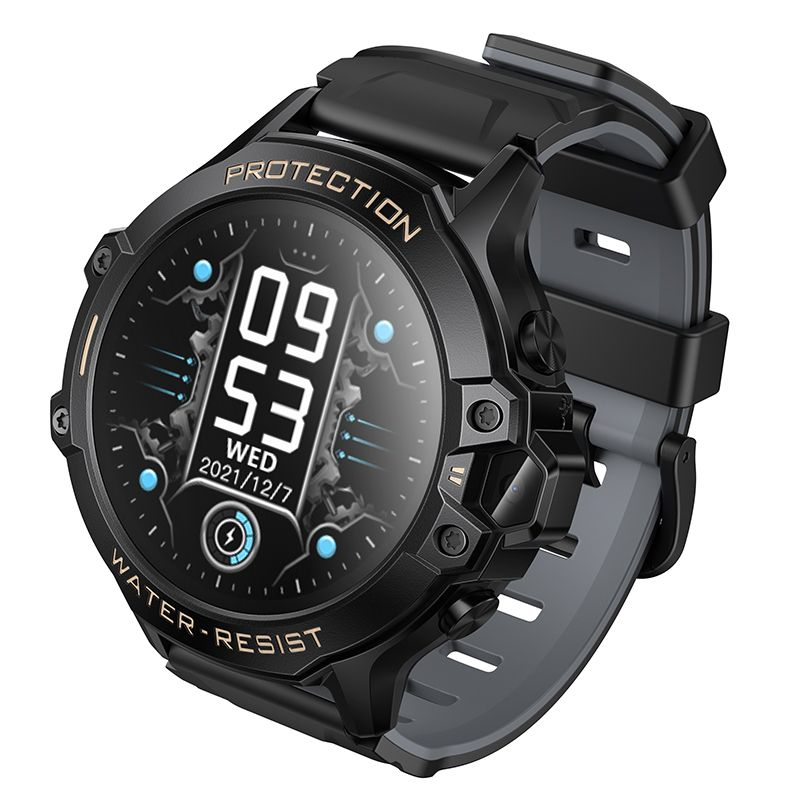 Smartwatch HOCO Y107 Kids Call, Čierny, Znovu zabalený