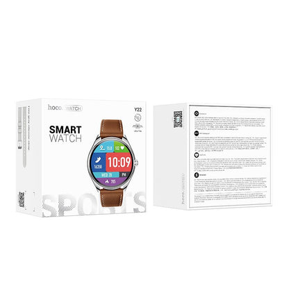 Smartwatch HOCO Y22, Strieborný