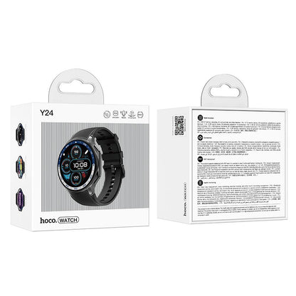 Smartwatch HOCO Y24 Call, čierny