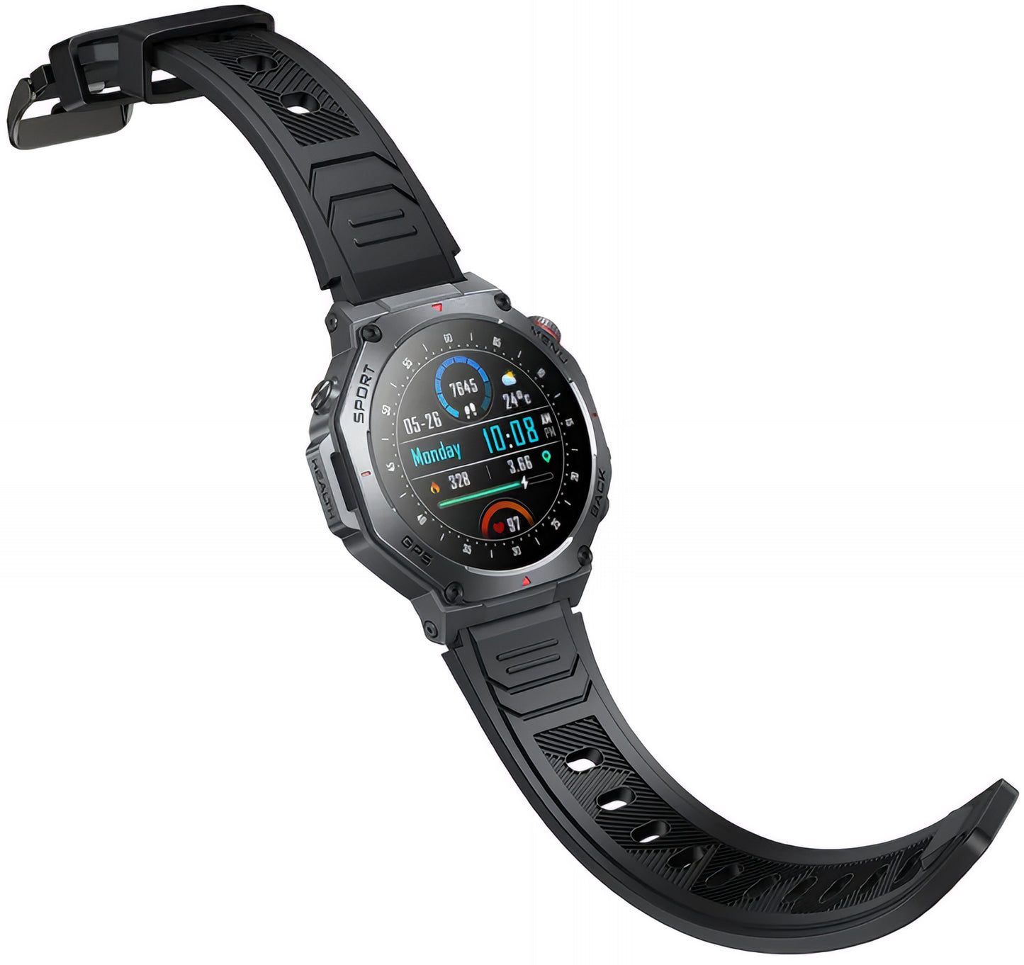 Smartwatch HOCO Y37 Call, čierny