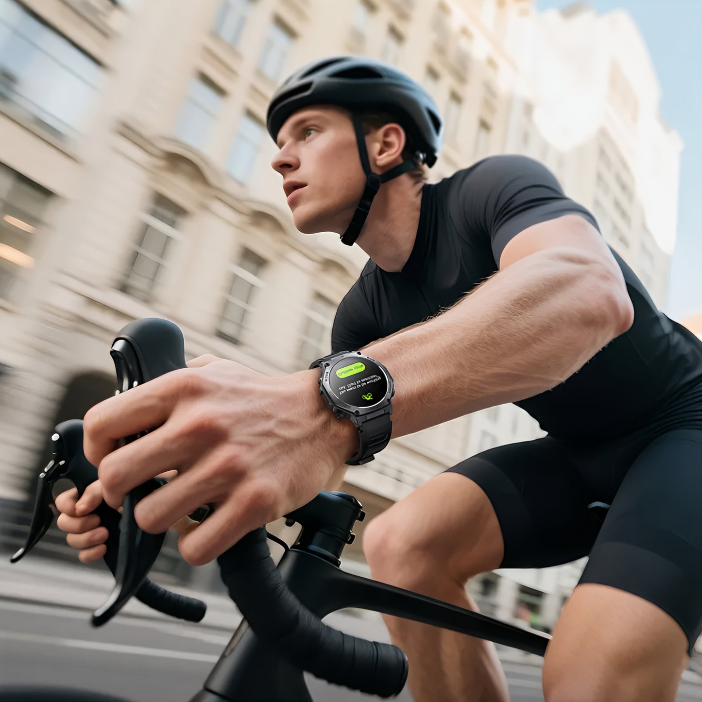 Smartwatch HOCO Y37 Call, čierny