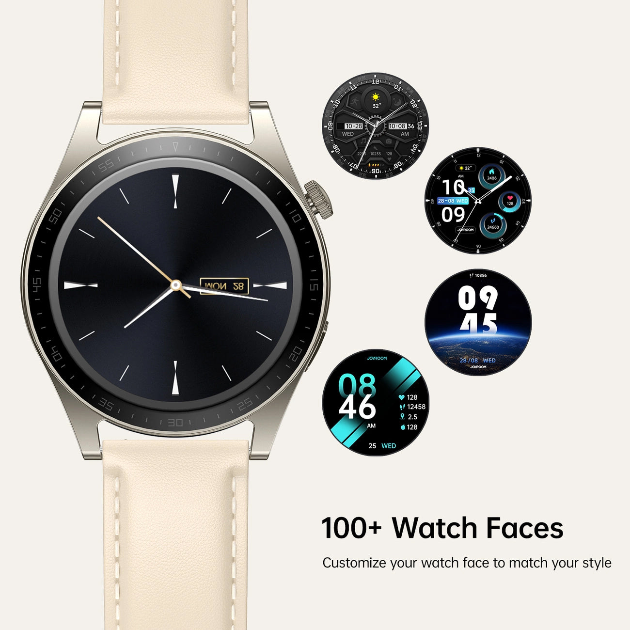 Smartwatch Joyroom JR-FC2 Call, Zlatý