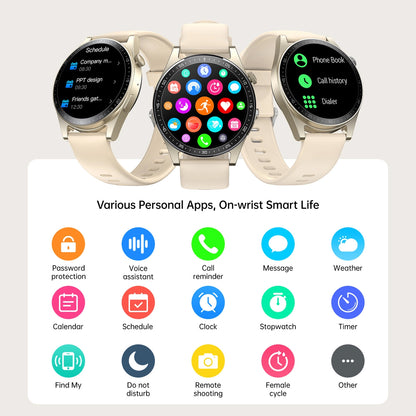 Smartwatch Joyroom JR-FC2 Call, Zlatý
