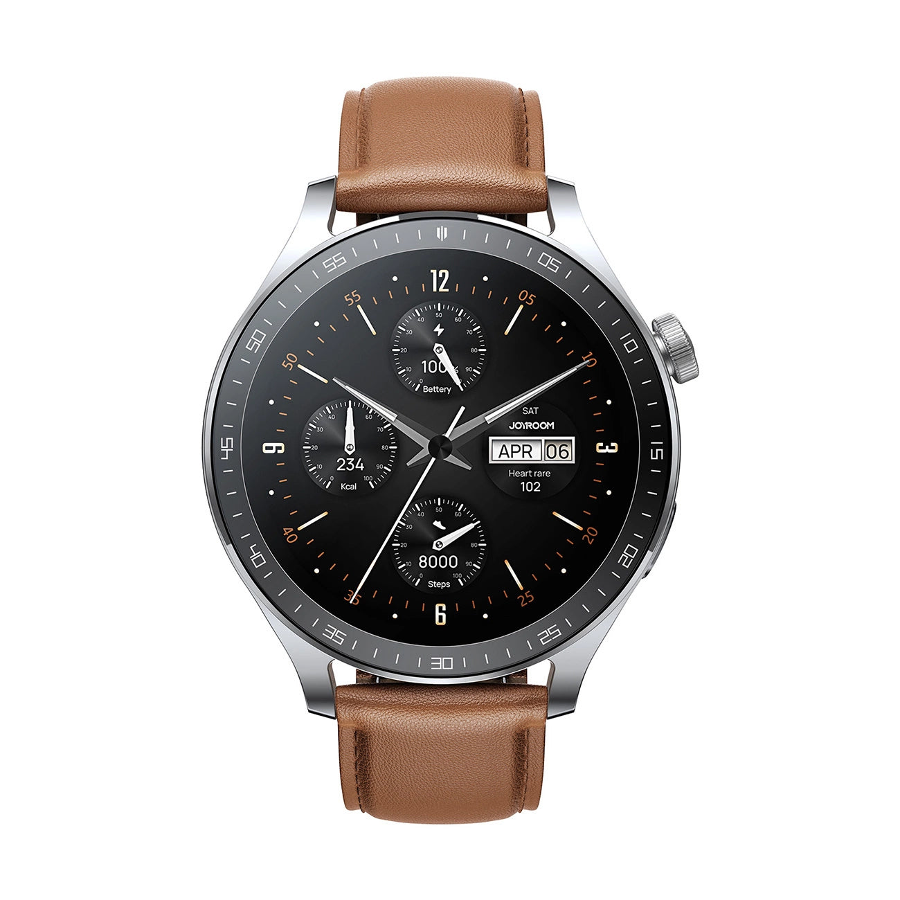 Smartwatch Joyroom JR-FC2 Pro Call, Strieborný