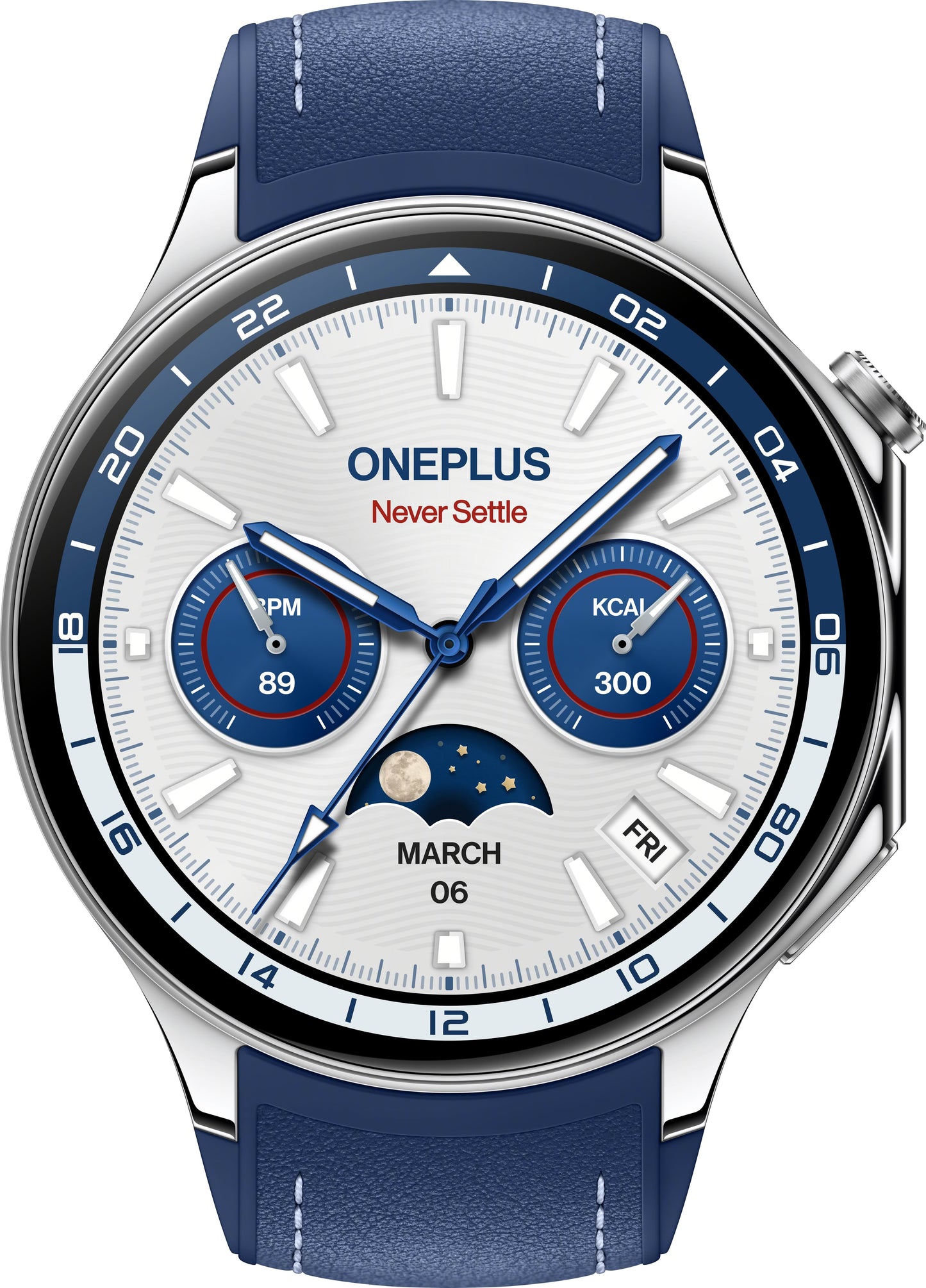 Inteligentné hodinky OnePlus Watch 2, modré 