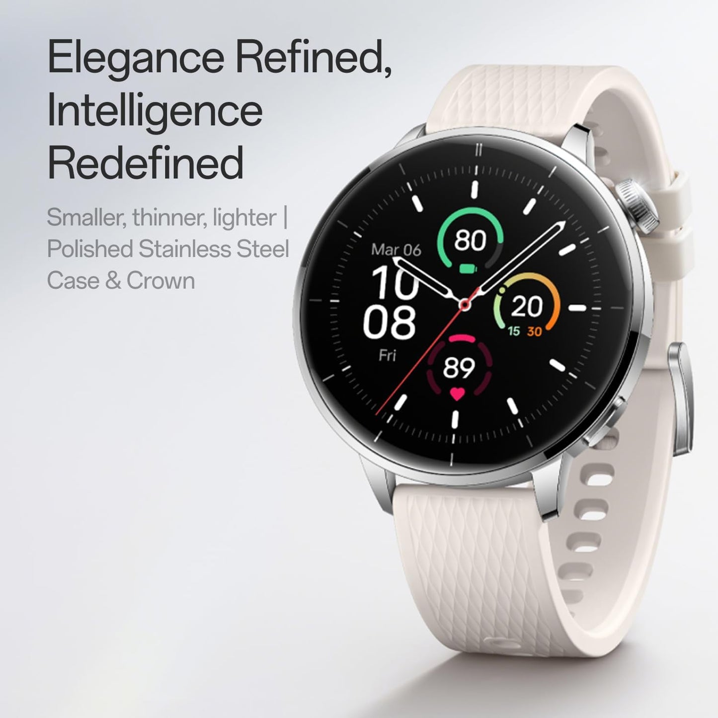 Smartwatch OnePlus Watch 3, 43mm, Čierny 5491100421