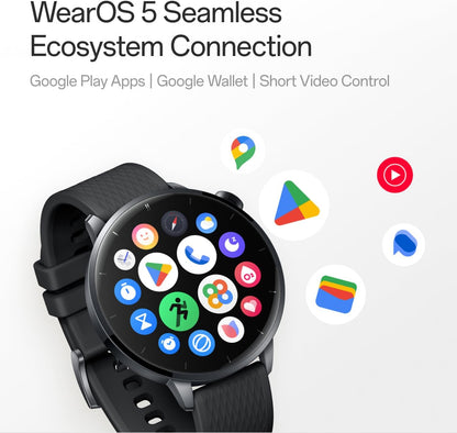 Smartwatch OnePlus Watch 3, 43mm, Čierny 5491100421