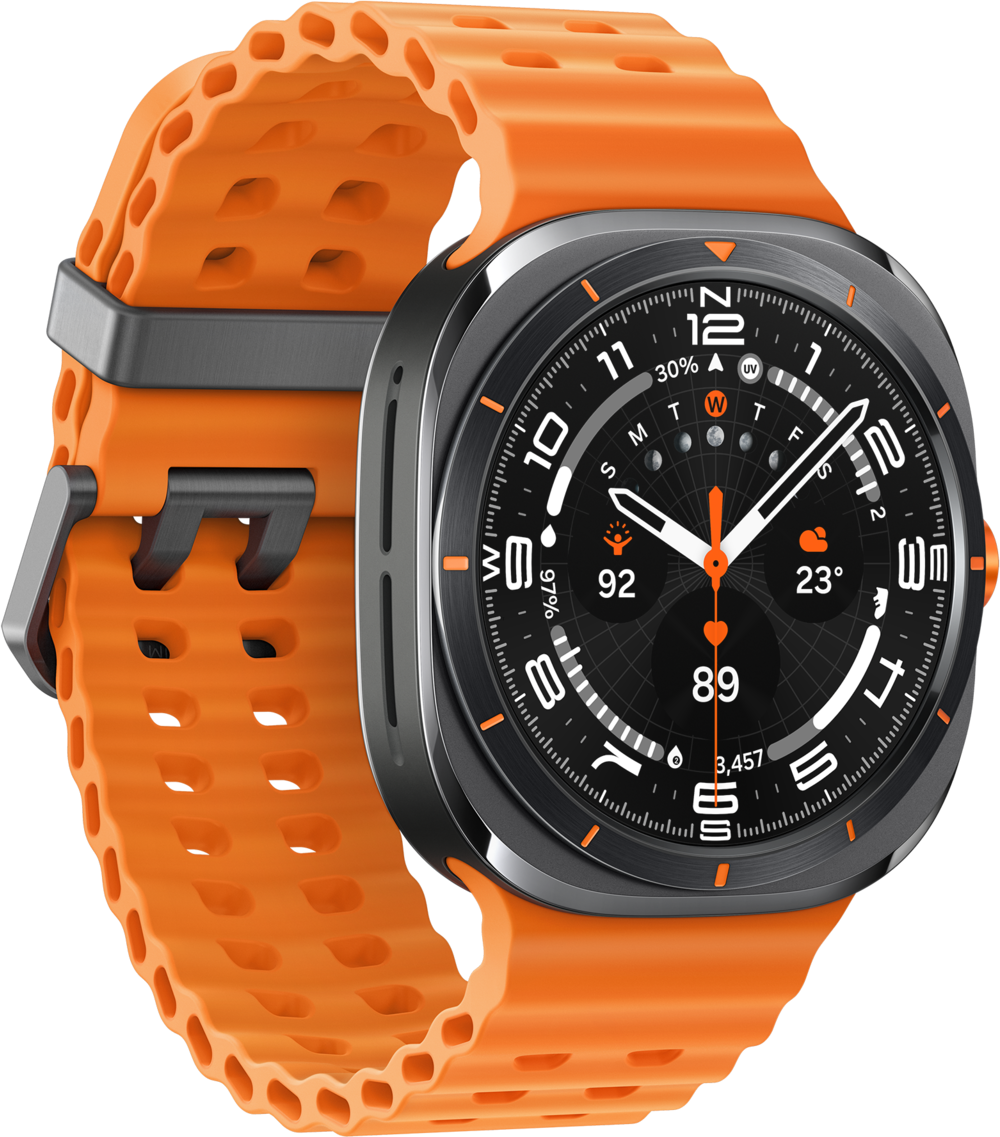 Smartwatch Samsung Galaxy Watch Ultra (2025), 47mm, LTE, Sivá SM-L705FZA2EUE