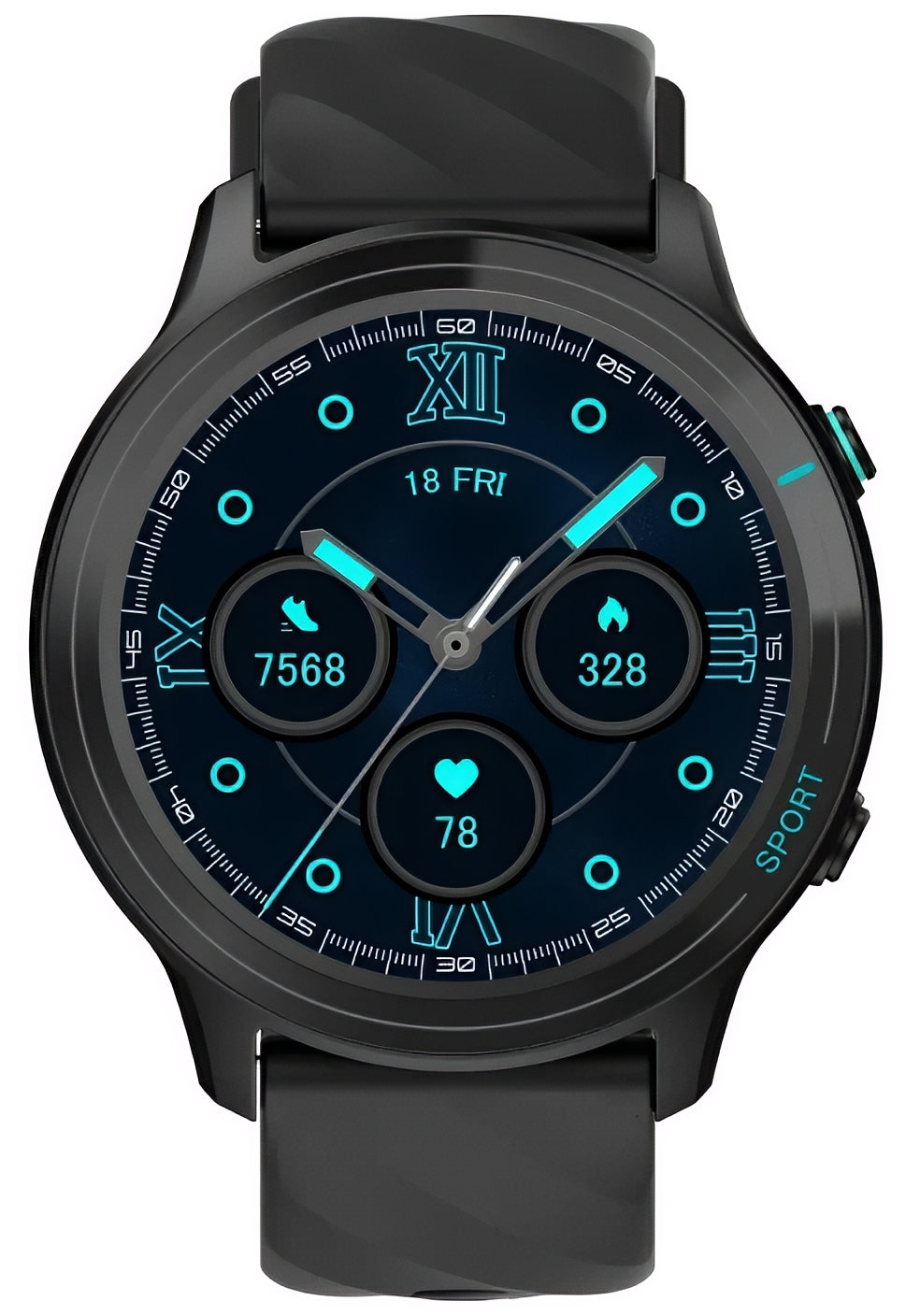Smartwatch Titmo O-100 Call, Čierny