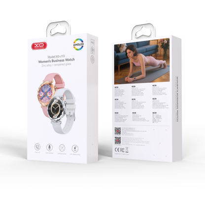 Smartwatch XO Design J13 Call, Strieborný