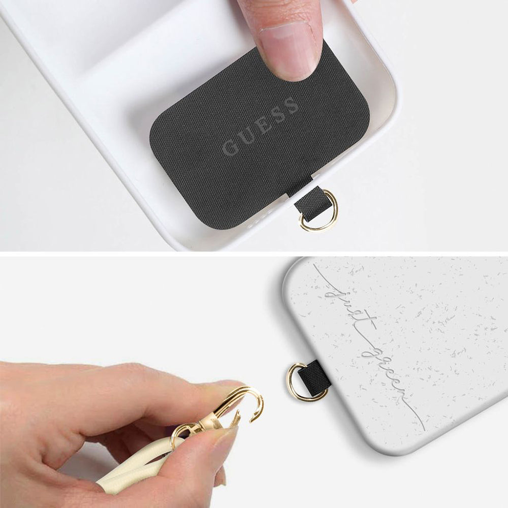 Šnúrka na telefón Guess Crossbody, Univerzálna, Béžová